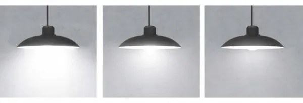 Izoxis Solárne závesné LED lampy s diaľkovým ovládaním, IP44, 2200mAh čierna