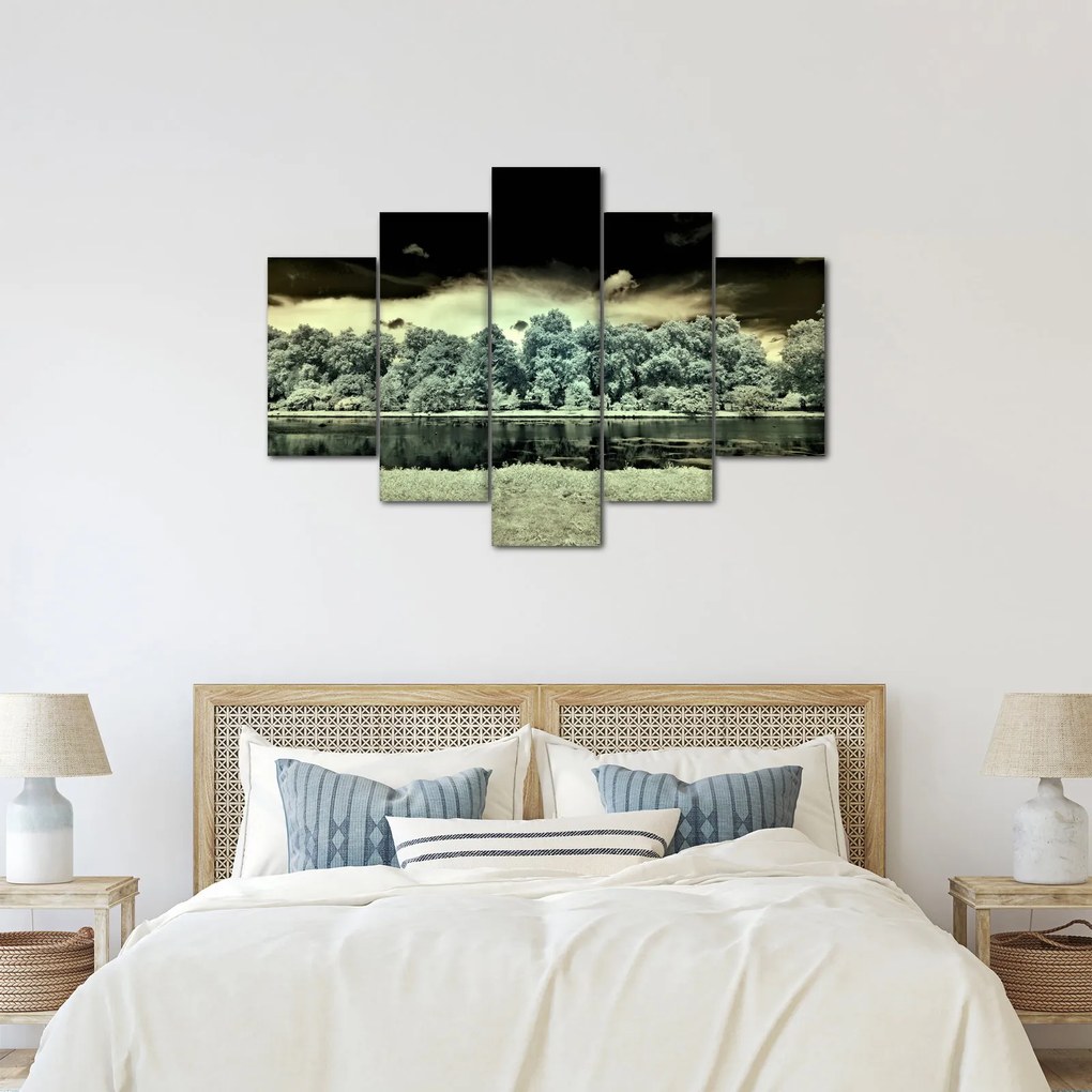 Obraz vodnej plochy (150x105 cm)