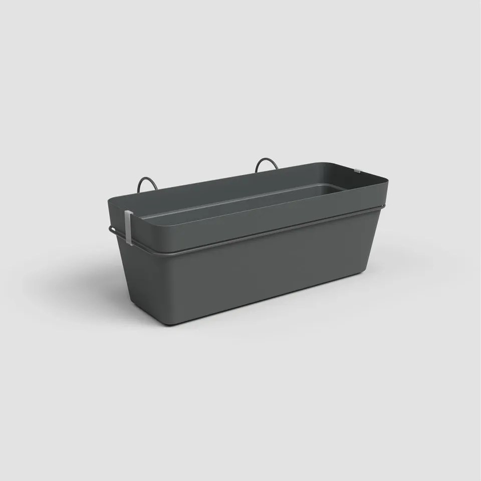 Závesný samozavlažovací kvetináč z recyklovaného plastu 50 cm Capri – Artevasi