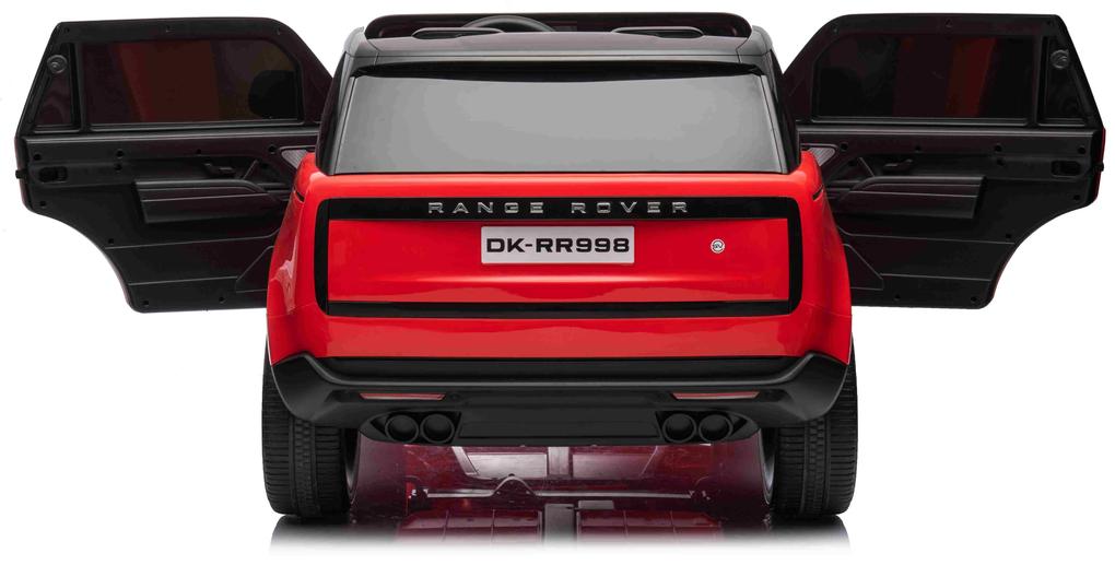 RAMIZ  Elektrická autíčko Range Rover SUV -červené - 4x35W - BATÉRIA - 12V14Ah - 2023