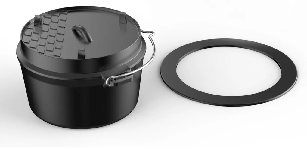 Tepro 8230 Liatinový kotlík s vekom Dutch Oven, 6 l