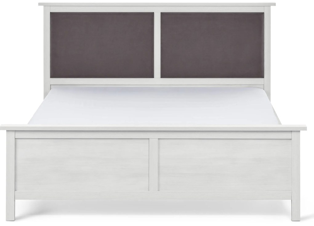 Posteľ s čalúneným čelom, cca 160 x 200 cm