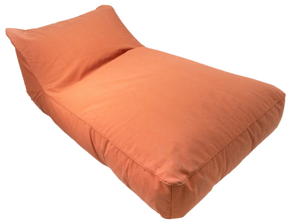 Sedací vak / lehátko COSYBAG 160x90cm, oranžová
