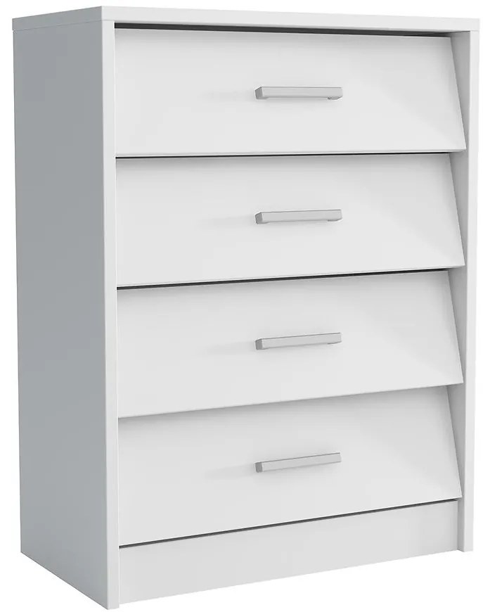 Skrinka na topánky Sawa 4S biely