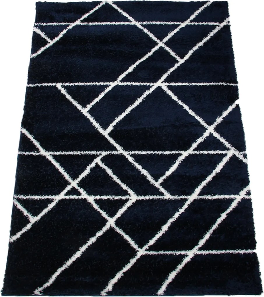 Koberec Boho 659 NAVY BLUE/CREAM rozmery koberec: 200x290 cm