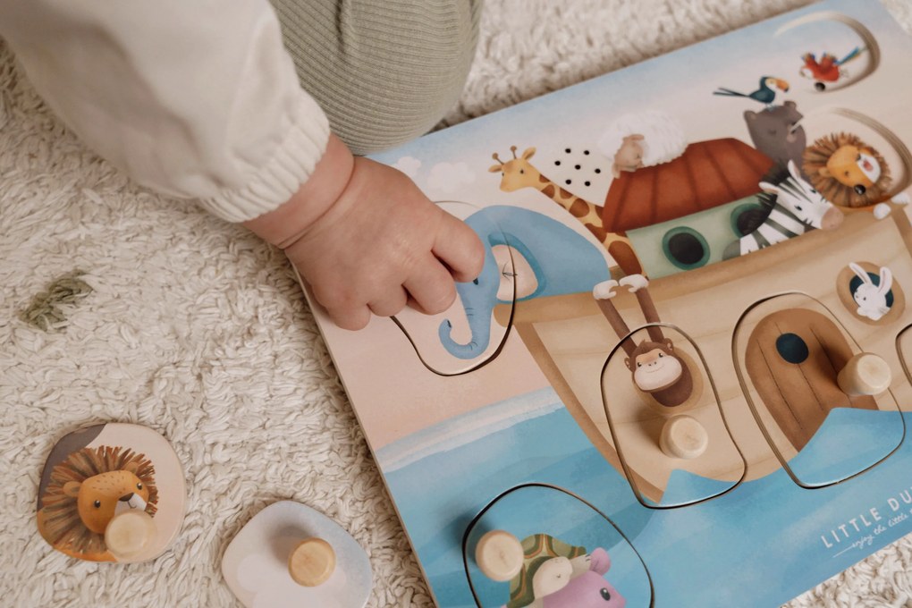 Vkladacie puzzle so zvukom Noemova archa
