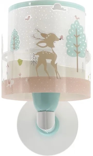 Dalber 61279 - Detské nástenné svietidlo LOVING DEER 1xE27/60W/230V