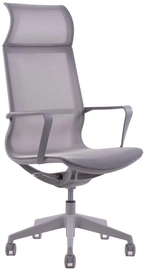 SEGO Kancelárska stolička SKY G HIGH GREY šedá sivá