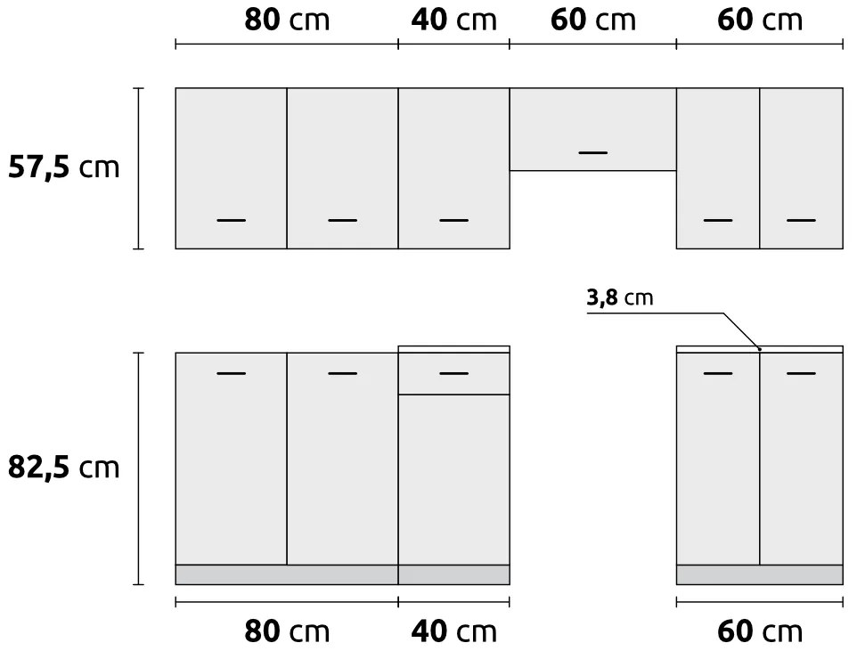 Kuchynská zostava: junona line 240