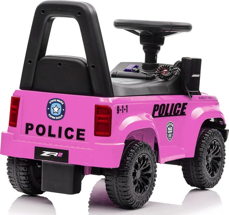 LEAN CARS Megafón na vozenie QLS-993 Ružový