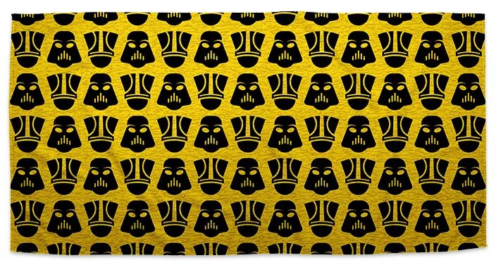 Sablio Uterák Star Wars Stormtrooperi Pattern na žltej - 70x140 cm