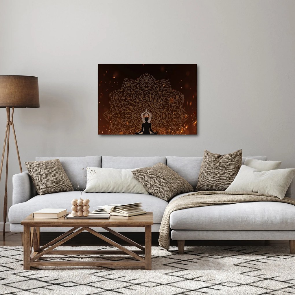 Obraz - Meditácia (70x50 cm)