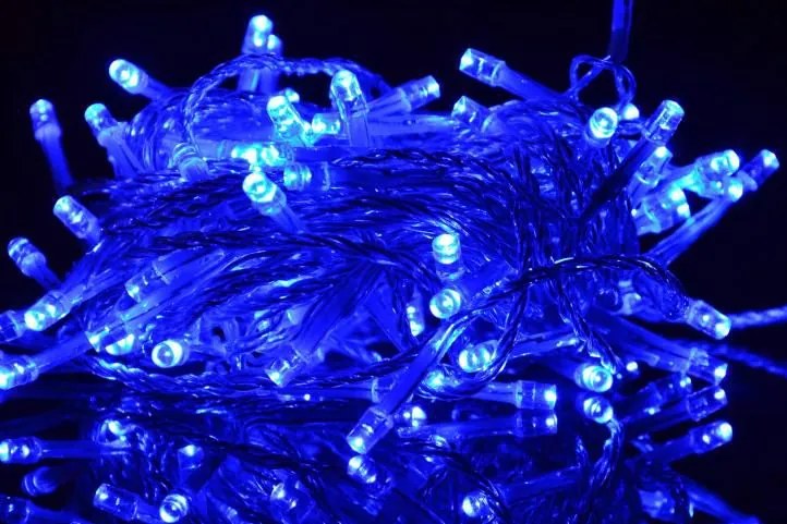 Garthen 54746 Vianočné LED osvetlenie, 2 kusy, 450 cm, modré