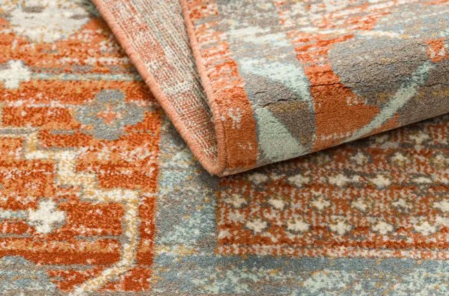 Koberec SOHO 477.11.LA000 OSTA naturálny terakotový / sivý