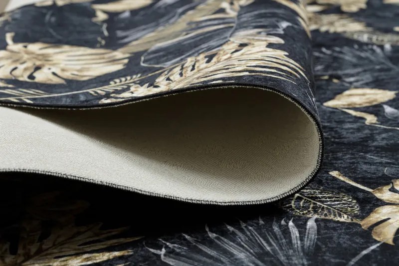 Dywany Łuszczów, Kusový koberec ANDRE Leaves 1311, 160x220, viacfarebná, chodba / predsieň