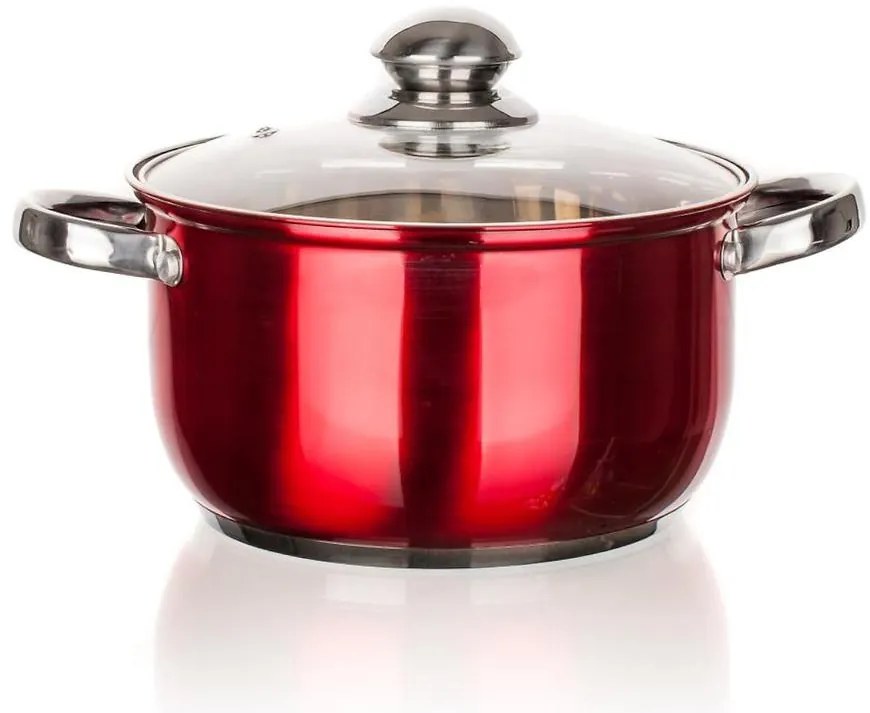 Hrniec s pokrievkou MAESTRO červený 3,2 L 48HF09RC20