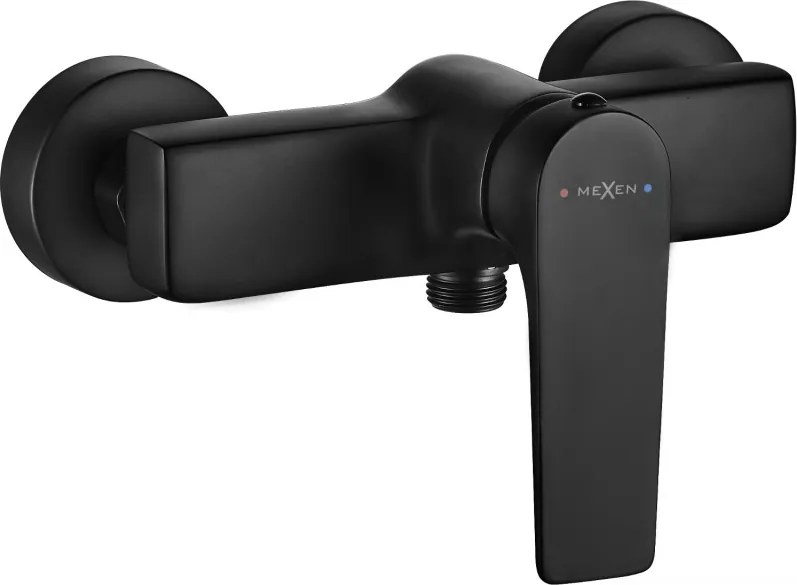 Mexen Lynx batéria sprchová, čierna - 745940-70