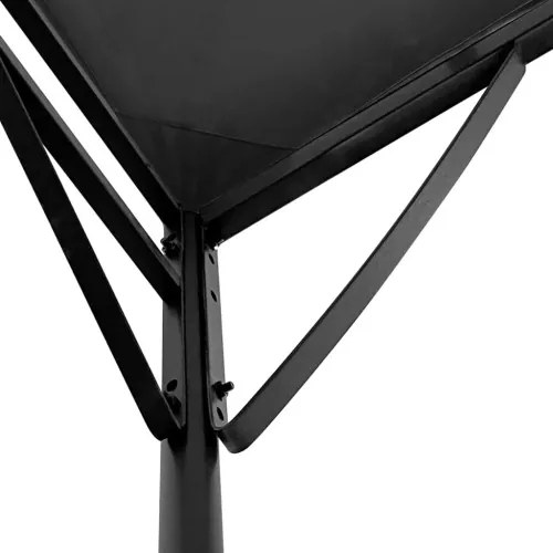 vidaXL Strieška antracitová 2x2,3 m 180 g/m² látka a oceľ-