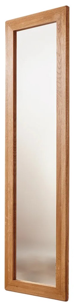 PROXIMA.store - Veľké škandinávske dubové zrkadlo 175 x 50 cm - GIALO FARBA: dub