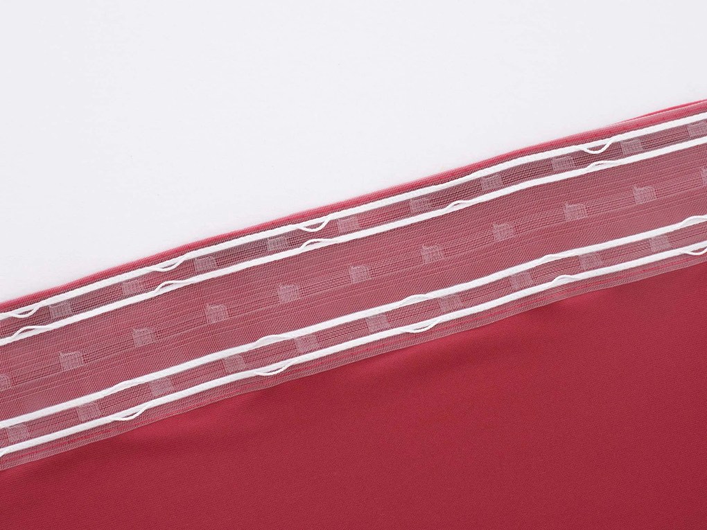 Zatemňovacie závesy Velvet vínová – 140 × 160 cm (2 ks)