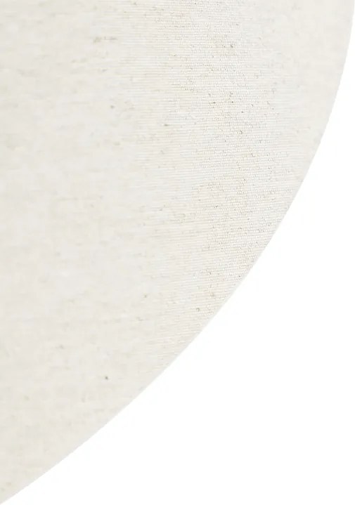 Látkové tienidlo béžové okrúhle šikmé 50/17,5/25