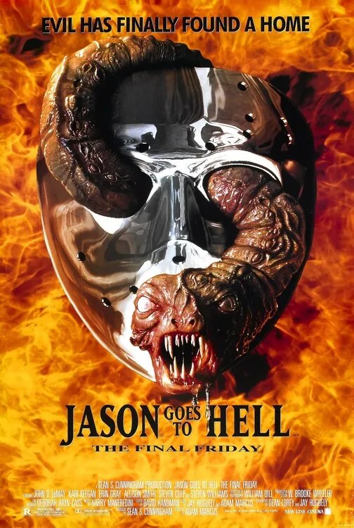 Ilustrácia Jason Goes To Hell Poster 02