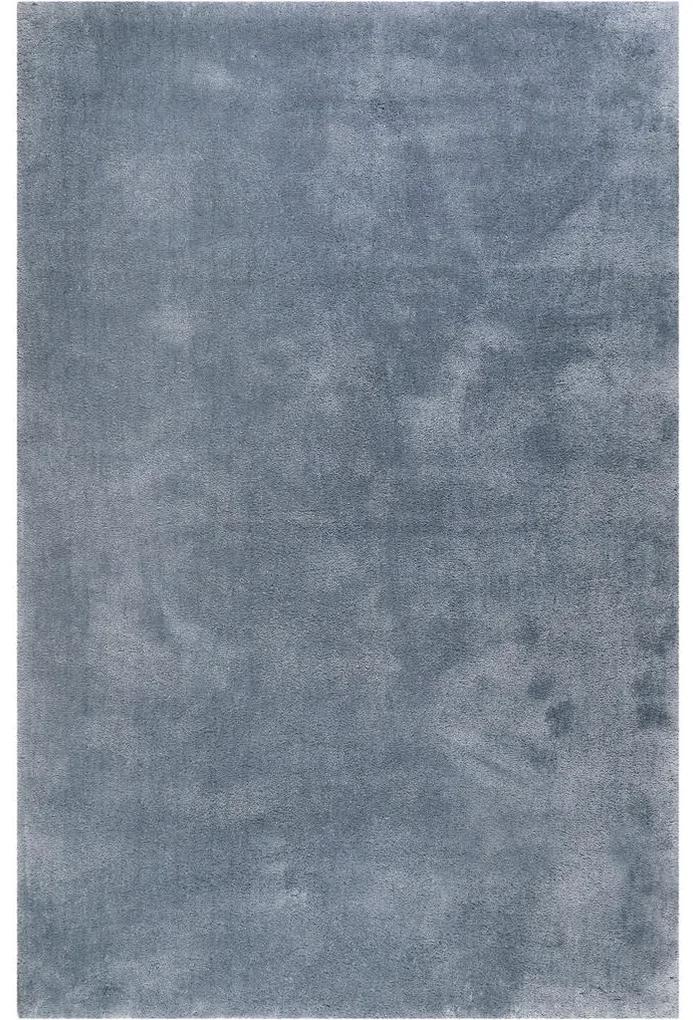 XXXLutz KOBEREC S VYSOKÝM VLASOM, 120/170 cm, modrá, sivá Esprit - Koberce - 007606026960
