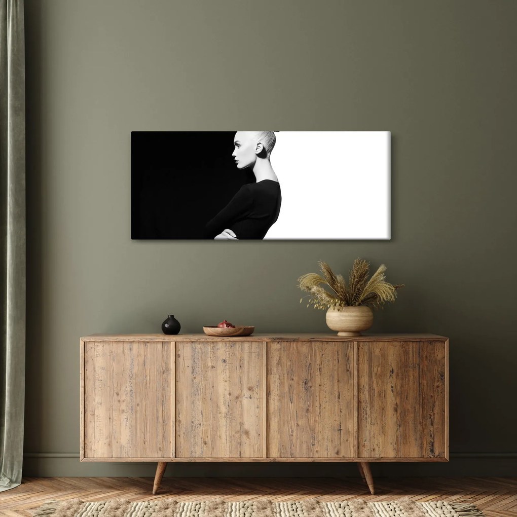 Obrázok - Žena á la jin a jang (120x50 cm)