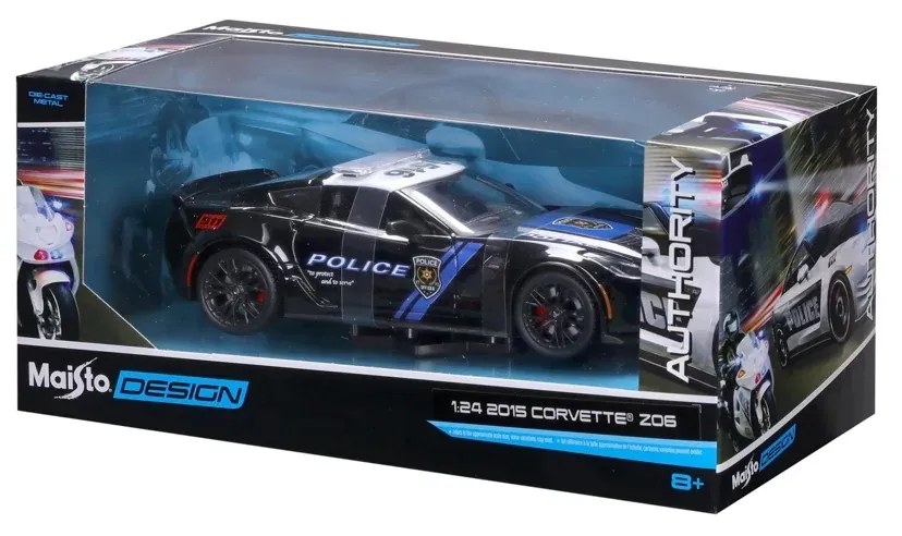 Maisto 32455-32516 - Design Authority, 2015 Corvette Z06, 1:24