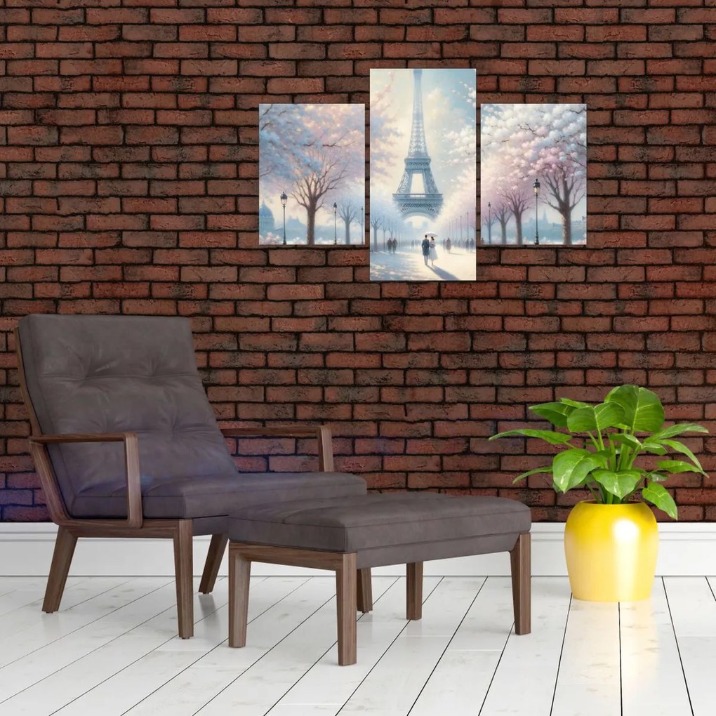 Obraz - Maľba z Paríža (90x60 cm)