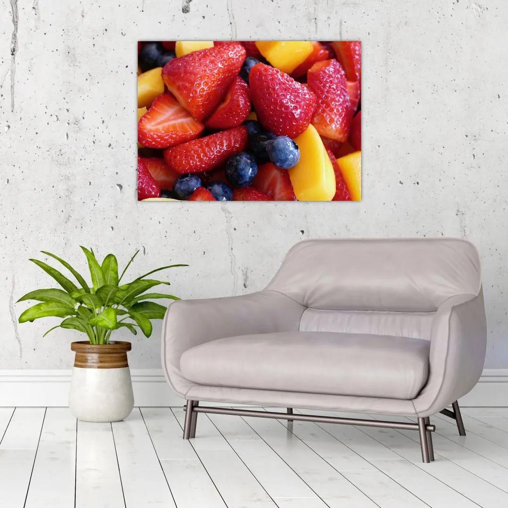 Sklenený obraz ovocia (70x50 cm)