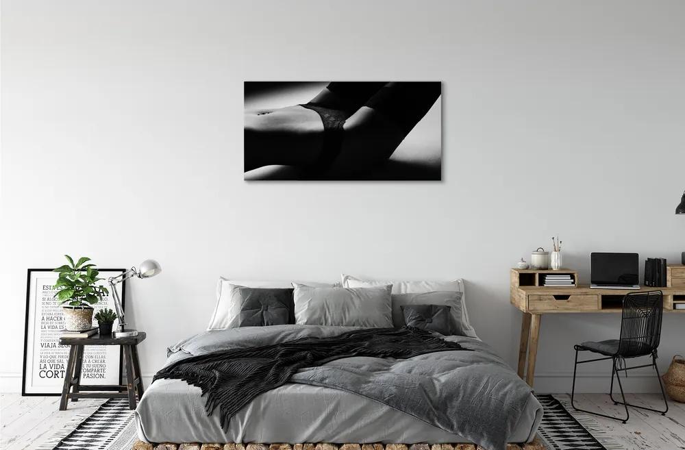 Obraz canvas žena brucho 120x60 cm