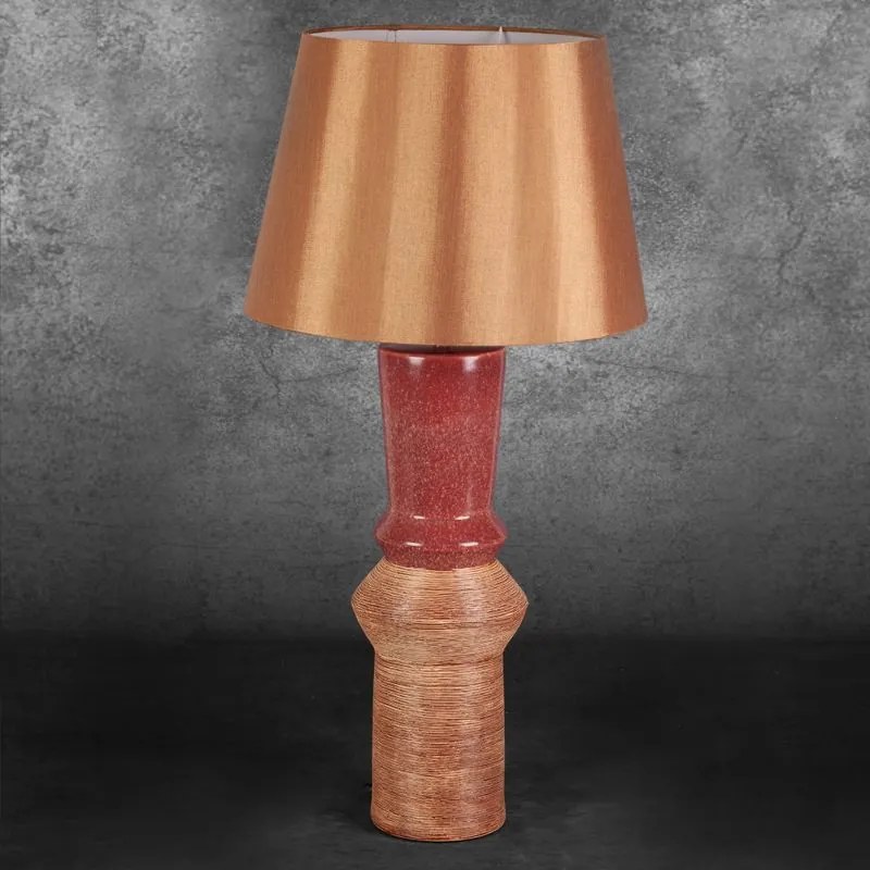 LAMPA ELDA 35X75 CM ČERVENÁ