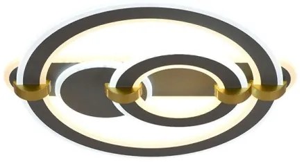 LED Stmievateľné stropné svietidlo LED/120W/230V 3000-6500K + diaľkové ovládanie