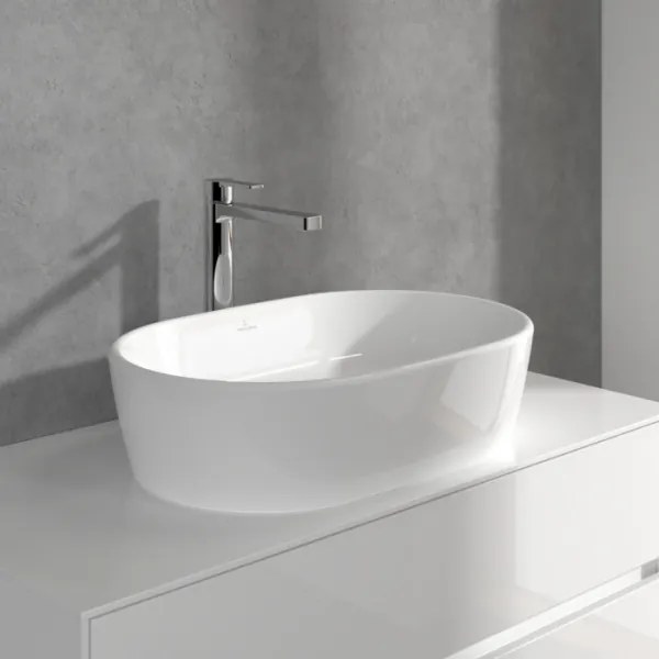 Villeroy & Boch TVW10300500061-Umývadlová batéria+výpusť ARCHITECTURA 32,9 cm l. chróm