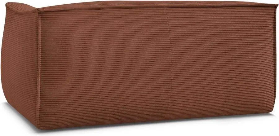 Oranžová menčestrová pohovka 170 cm Giorgia – Bobochic Paris