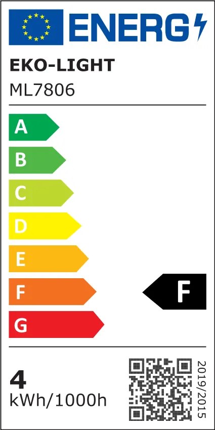 Dekoračná LED žiarovka E27 teplá 2700k 4w 400 lm jantárová