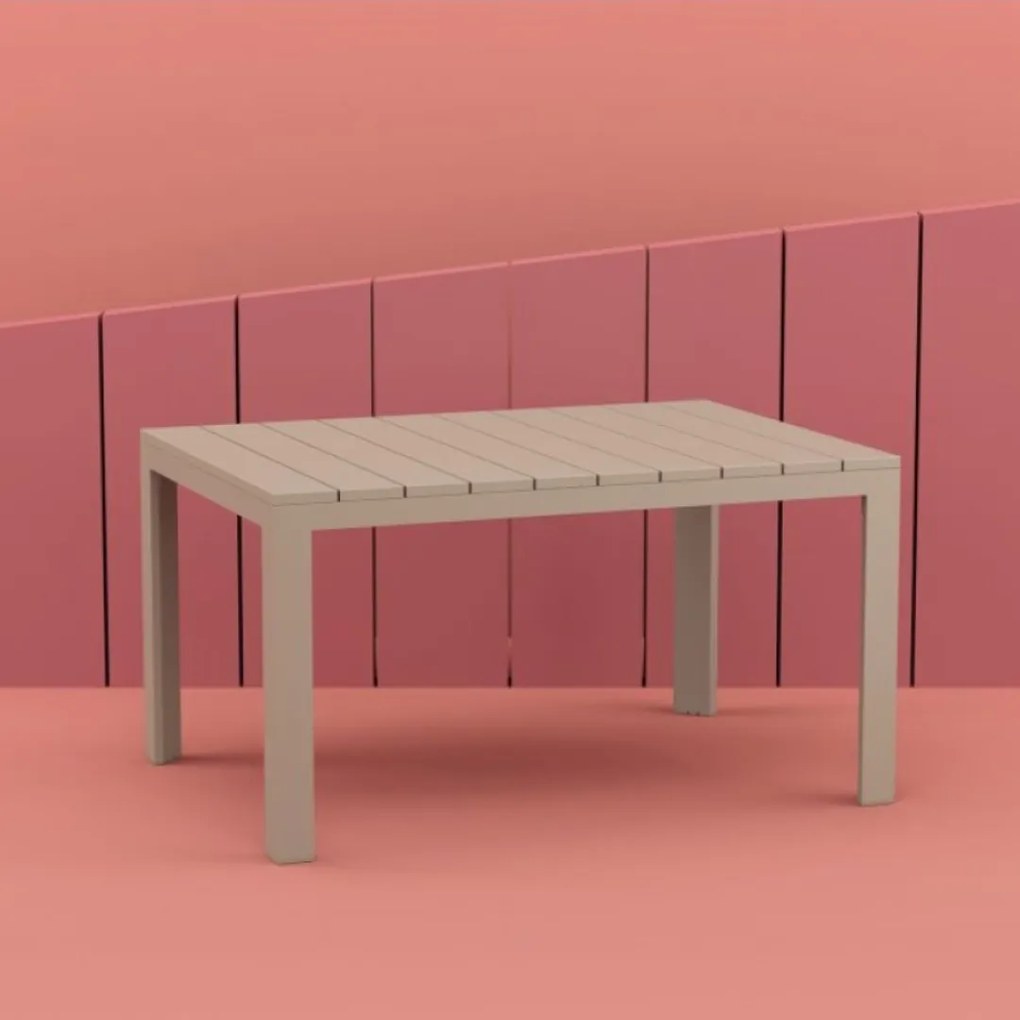 ATLANTIC 140 záhradný rozťahovací stôl taupe