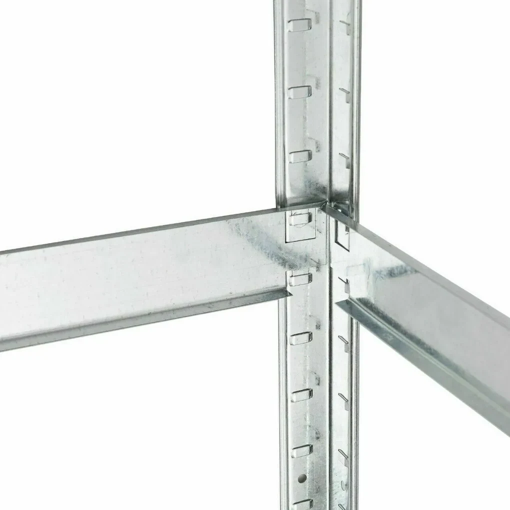 Fistar Regál 1800x900x300 mm, zinkovaný 5-policový, nosnosť 875 kg