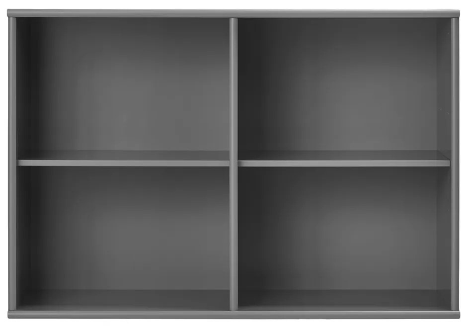 Antracitová závesná knižnica 89x61 cm Mistral – Hammel Furniture