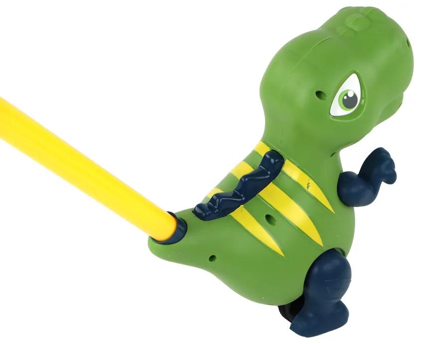 Lean Toys Interaktívna hračka – Dinosaurus na tlačenie