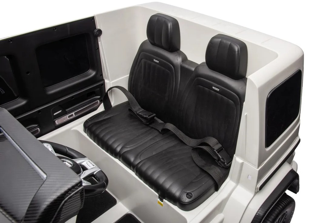 Elektrické autíčko Mercedes G63 AMG 4x200W XXL - biele
