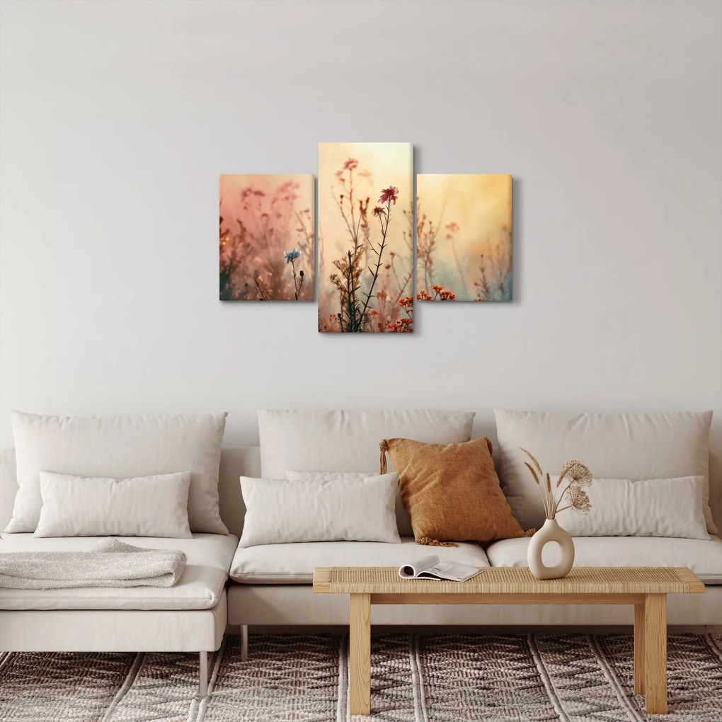 Obraz - Divoké kvety (90x60 cm)