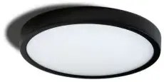 LED stropné svietidlo Malta R 23 3000K čierne