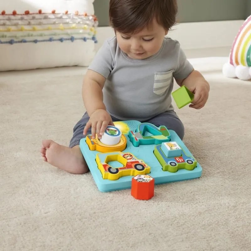 Fisher-Price® Puzzle dopravné prostriedky so zvukmi