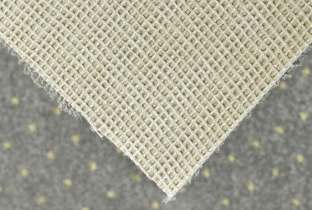 ITC, Metrážny koberec Akzento New 92, záťažový, na mieru, šíře 4m, šedá, ab (mriežka), chodba / predsieň