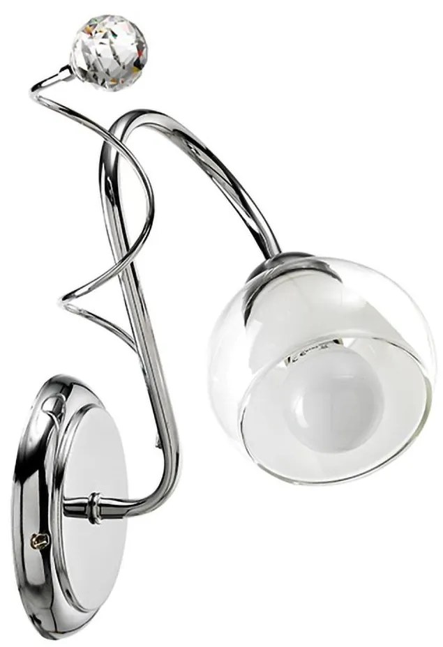 ONLI - Nástenné svietidlo WENDY 1xE14/6W/230V lesklý chróm