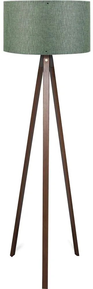 Stojacia lampa AYD 1xE27/40W/230V hnedá/zelená