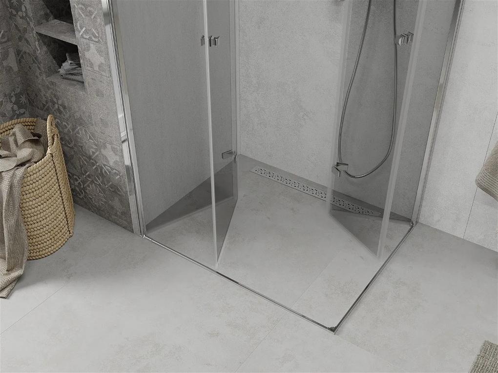 Mexen Lima DUO sprchovací kút 90x70 cm, priehľadný, chróm, 856-090-070-02-00