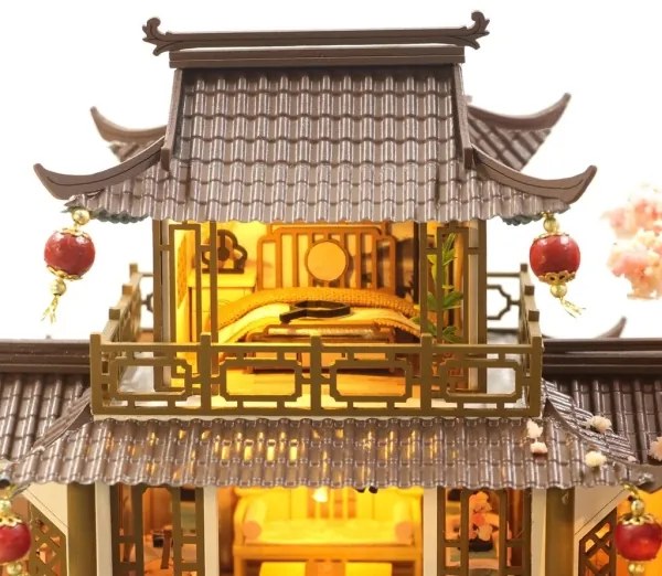 2Kids Toys - Miniatúrny domček Rozprávková vila 2xAAA